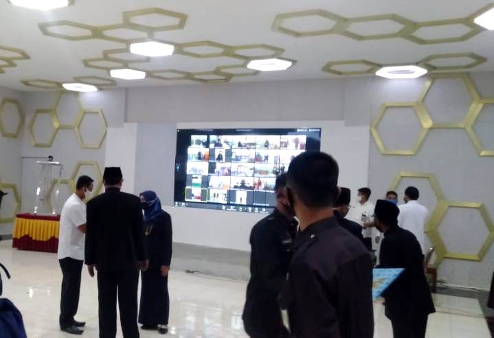 persiapan pelaksanaan pengukuhan kepala sekolah