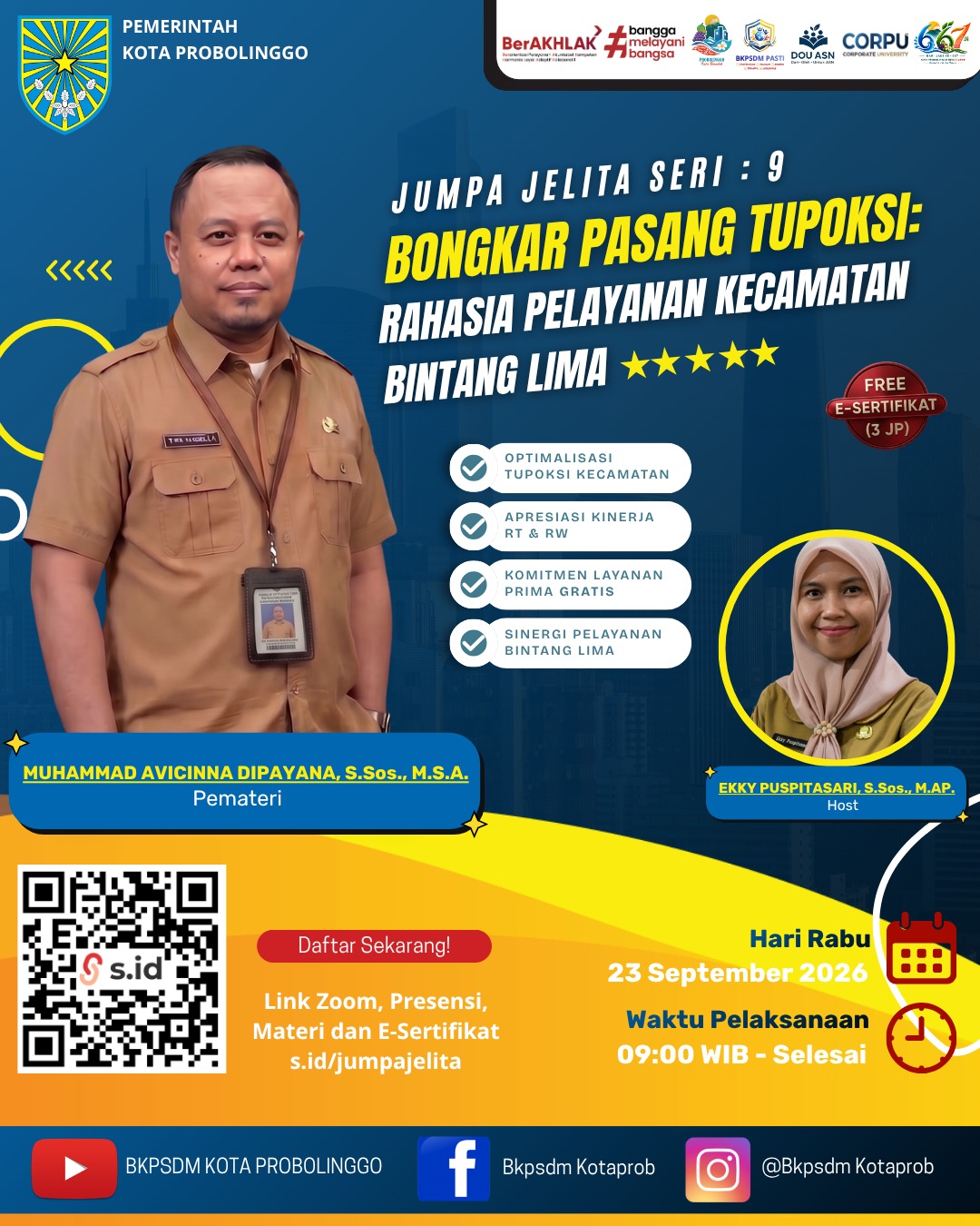 Jumpa Jelita Seri 9 - BONGKAR PASANG TUPOKSI: RAHASIA PELAYANAN KECAMATAN BINTANG LIMA