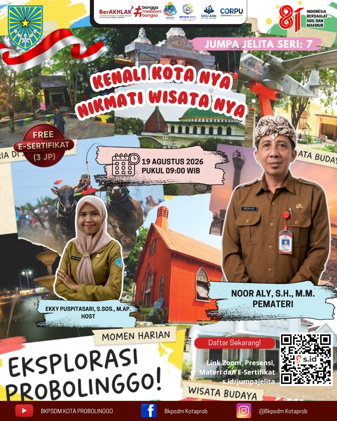 Jumpa Jelita Seri 7 - KENALI KOTANYA, NIKMATI WISATANYA!
